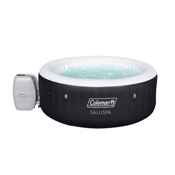 Bestway Coleman SaluSpa 4-Person Inflatable Outdoor Spa Hot Tub 2-Slip  Resistant Seats 13804-BW + 2 x 28502E - The Home Depot