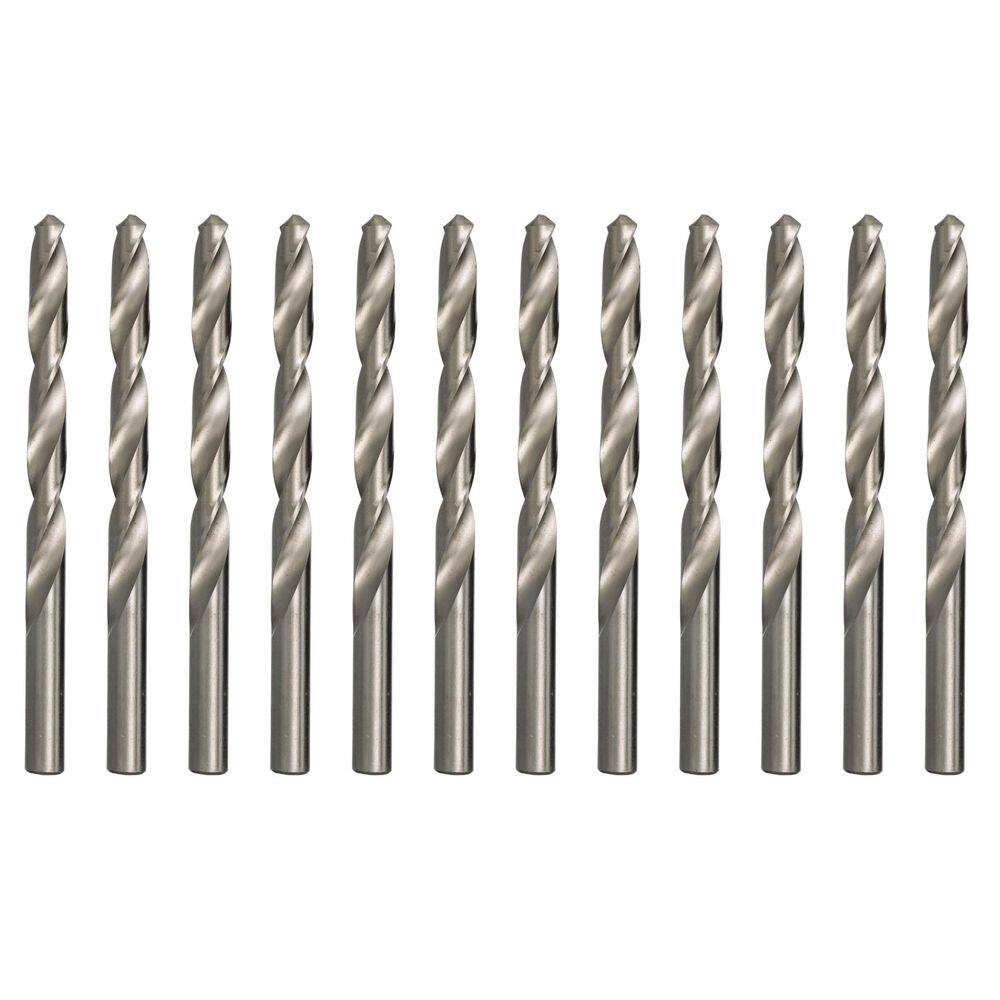 19/64 in. High Speed Steel General Purpose Twist Drill Bit with Bright Finish (12-Pack) price history on PriceWatchPro