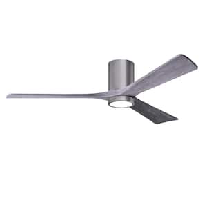Irene-3HLK 60 in. Integrated LED Indoor/Outdoor Pewter Ceiling Fan with Remote and Wall Control Included