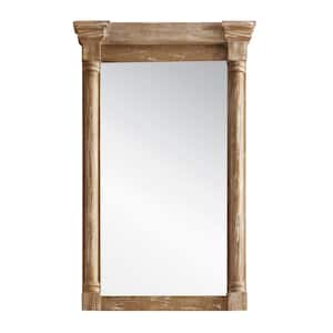 Savannah/Providence 27 in. W x 43 in. H Single Framed Rectangle Mirror in Driftwood