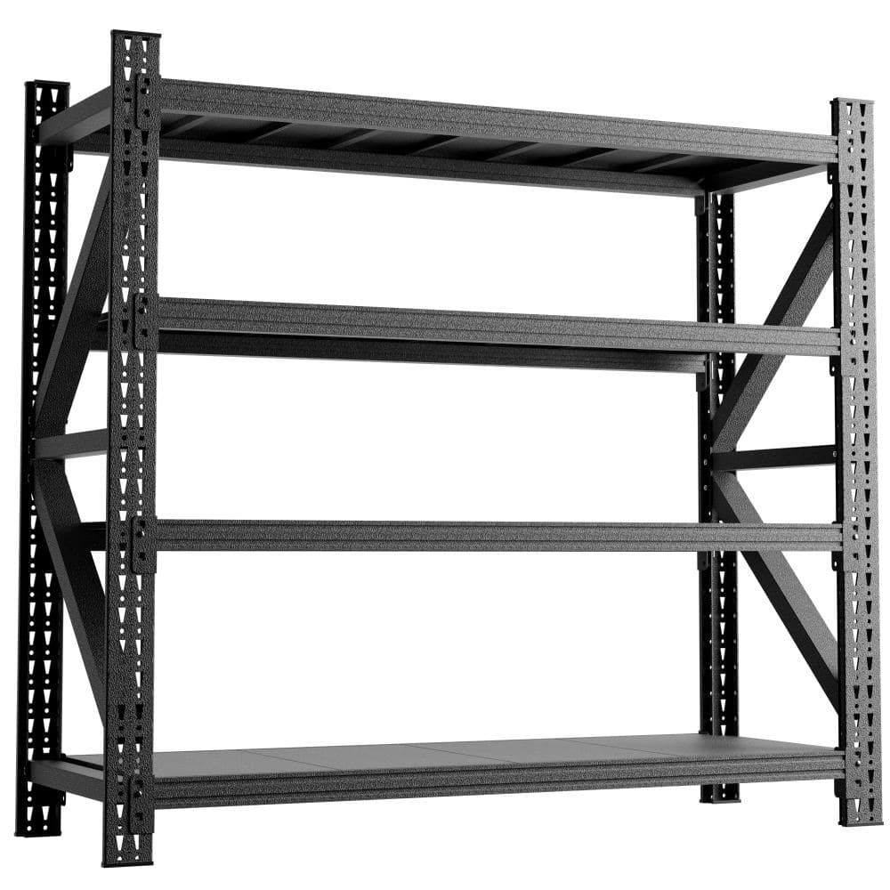67in.*23.7in.*63in. Heavy Duty 4-Tier Garage Shelving with Adjustable Height price history on PriceWatchPro