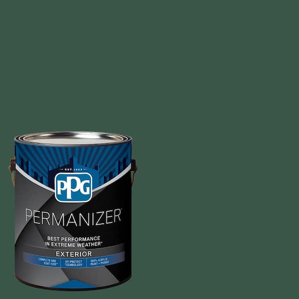 1 gal. PPG1137-7 Black Spruce Semi-Gloss Exterior Paint