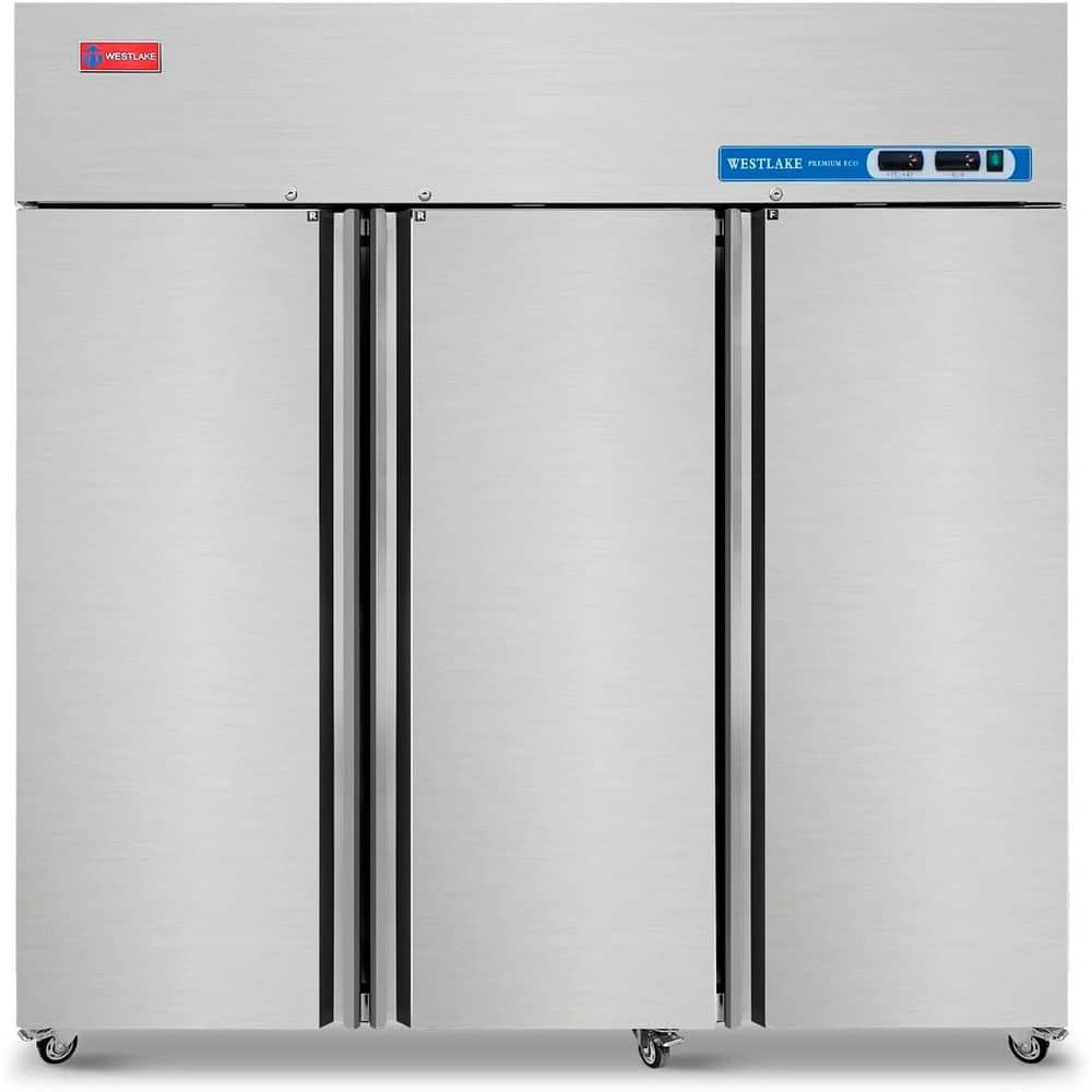Profile 73 in. 54 cu. ft. Combined Refrigerator and Freezer Stainless Steel