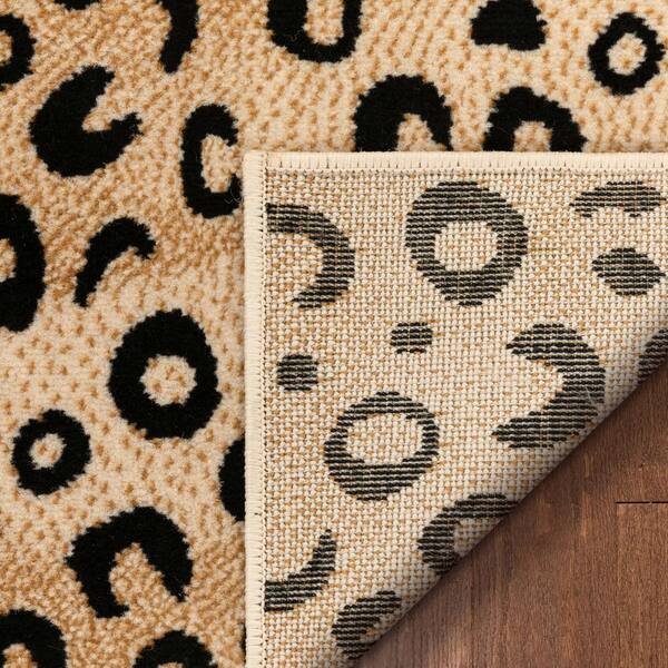 Tovaglia Rettangolare Leopardata – Pelle Di Animale Selvaggio – 140x170 Cm – Perfetta Per Cucina, Sala Da Pranzo, Feste A Tema