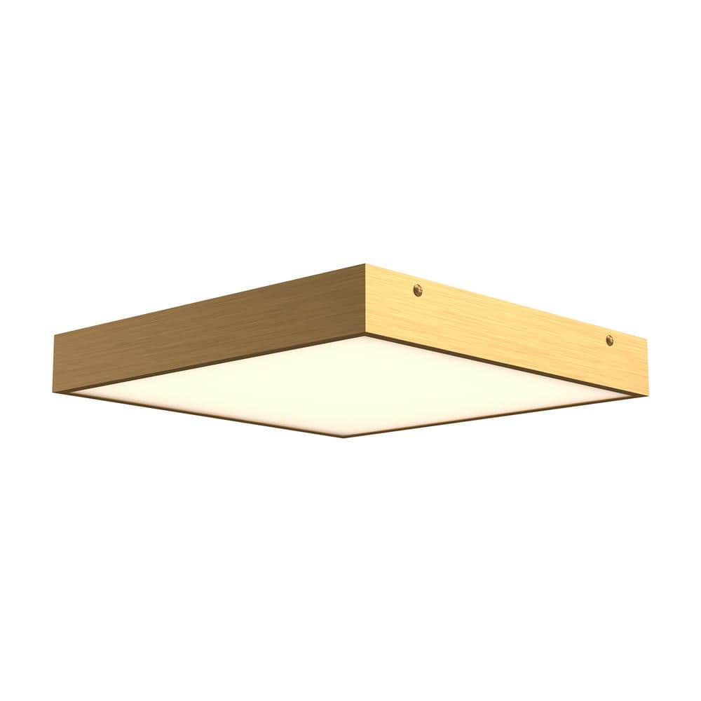 Sydney Gold and Glass LED Flush Mount Light