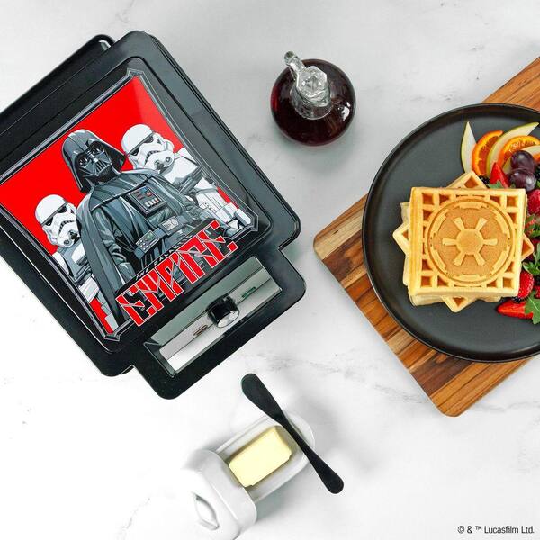 Uncanny Brands 1200 Watt Star Wars Darth Vader and Stormtrooper