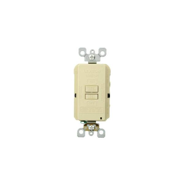 GFCI BLANK FACE 20 AMP GROUND FAULT RECEPTICLE ivory 