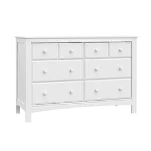 6-Drawer Benton White Dresser