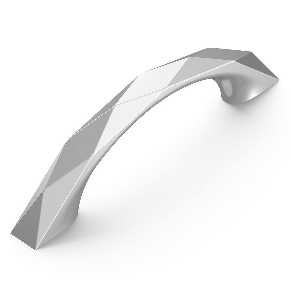 Karat Chrome 3" Modern Industrial Cabinet Pulls