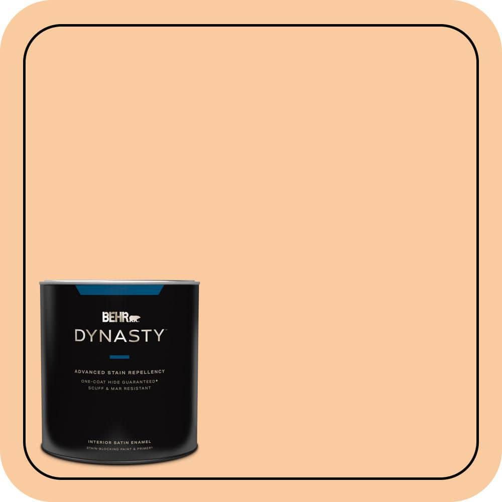 1 qt. #290C-3 Chai Latte Satin Enamel Interior Stain-Blocking Paint and Primer price history on PriceWatchPro