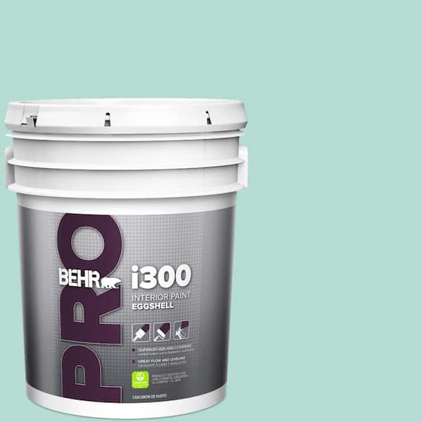 BEHR PRO 5 gal. #490C-3 Balmy Seas Eggshell Interior Paint