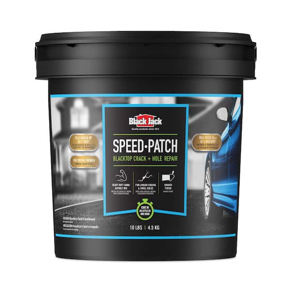Black Jack 10 lbs. Speed-Patch Matte Black Water-Based Latex