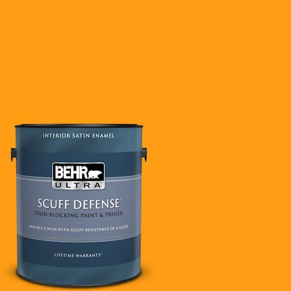 BEHR ULTRA 1 gal. #S-G-290 Orange Peel Extra Durable Satin Enamel