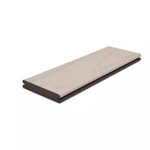 Transcend Lineage 1 in. x 6 in. x 1 ft. Salt Flat Composite Deck Board Sample