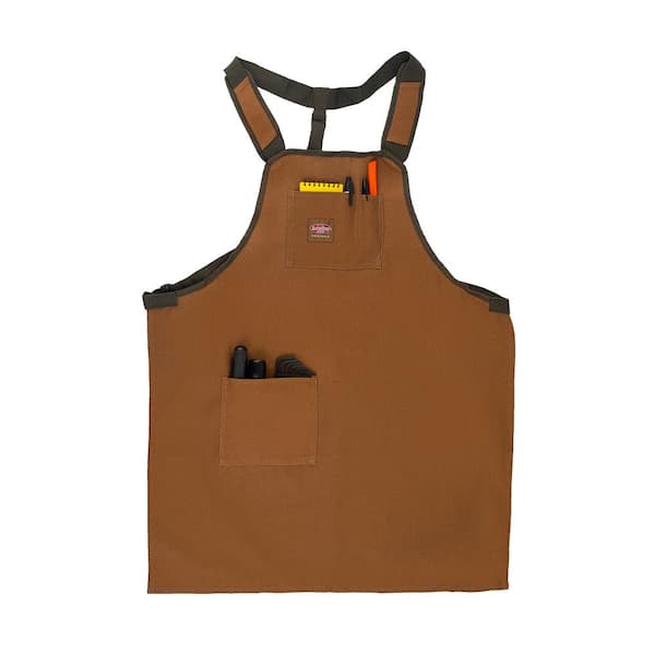 BUCKET BOSS 3-Pocket Duckwear Super Shop Tool Work Apron 80300