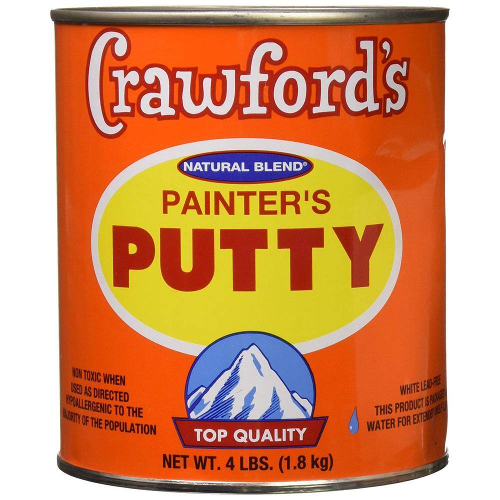 Crawford 4 Lb Natural Blend Painters Putty 149194 The Home Depot
