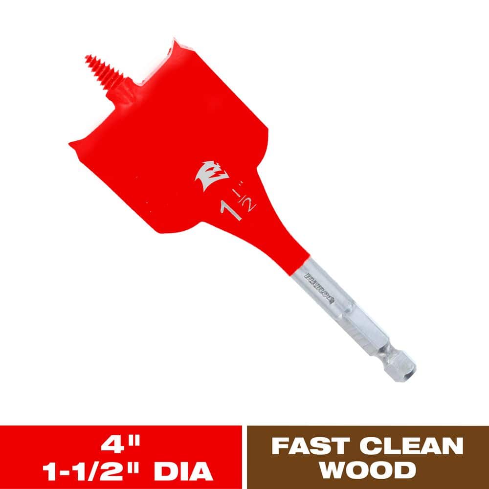 1-1/2 in. x 4 in. SPEEDemon Spade Bit price history on PriceWatchPro
