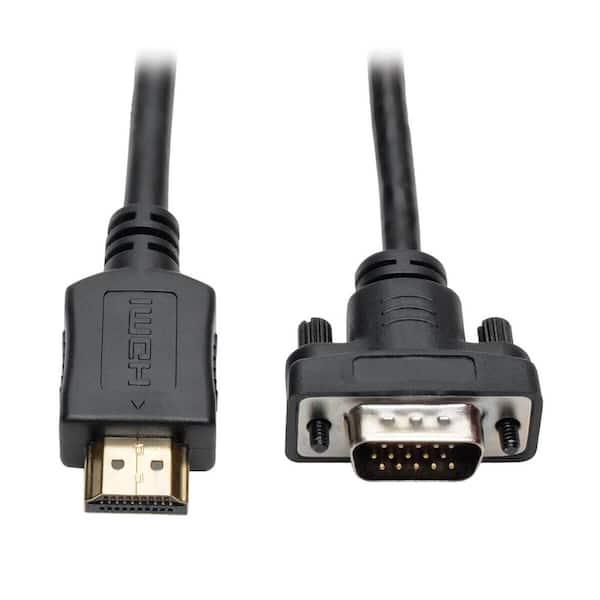 Tripp Lite 6 ft. HDMI to VGA M/M Active Adapter Cable - Black