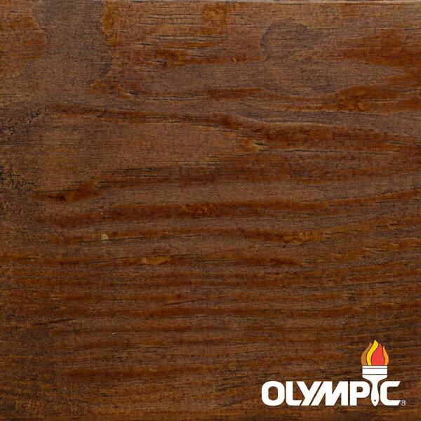 Olympic Elite 1 Gal. American Chestnut Semi-Transparent Stain and Sealant in One