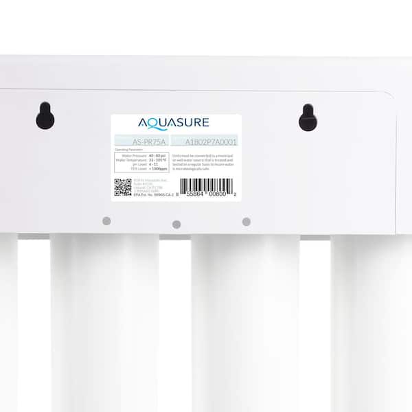 AQUASURE - Signature Elite Whole House Water Treatment System with 48,000 Grain Water Softener