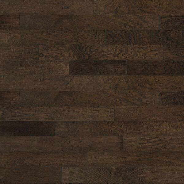 Heritage Mill Brushed Vintage Hickory Ale 3/8 in. x 4-3/4 in. x Random Length Engineered Click Hardwood Flooring (33 sq. ft. / case)