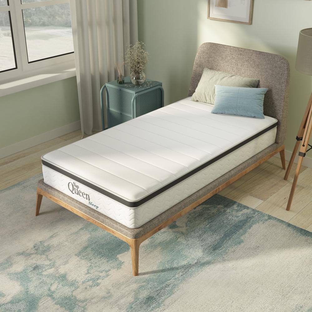 NapQueen 8" Twin Hybrid Mattress with Gel Memory Foam