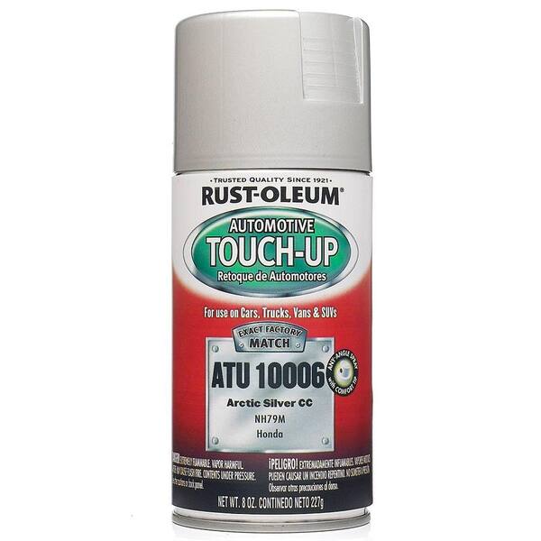 Rust-Oleum Automotive 8 oz. Arctic Silver Auto Touch-Up Spray (6-Pack)