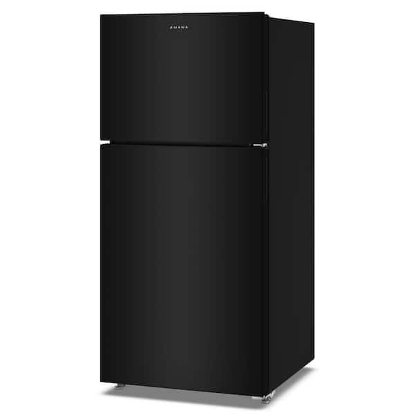 フラーレン Amana 30 in. 19 cu. ft. Freestanding Wide Garage Ready Top Freezer
