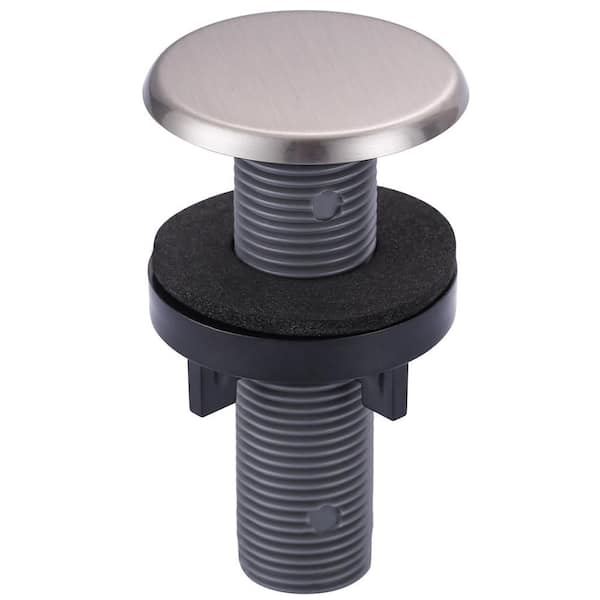 1.8 in. Kitchen Sink Hole Cover in Brushed Nickel