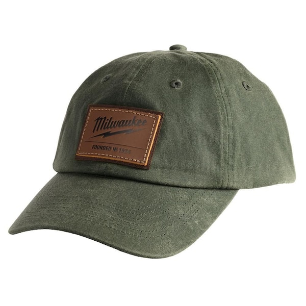 Waxed Canvas Adjustable Hat-Green