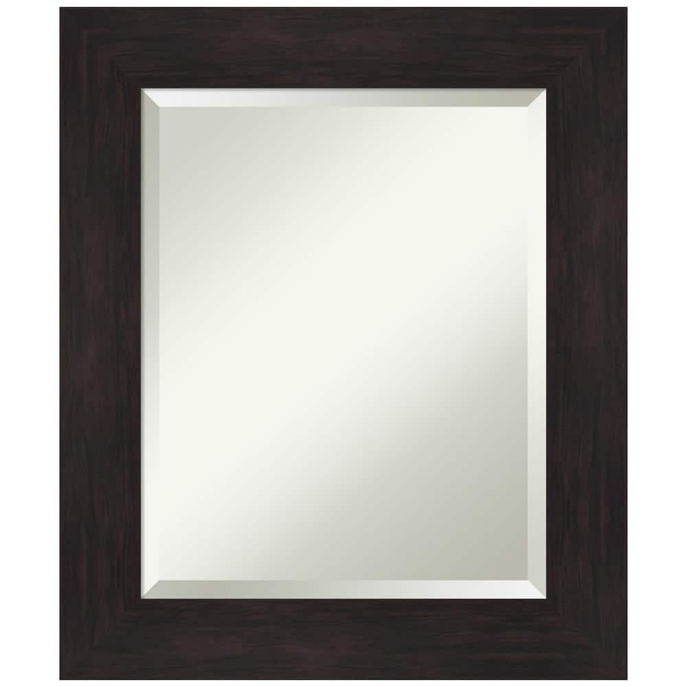 Furniture Espresso 21.5 in. H x 25.5 in. W Framed Wall Mirror price history on PriceWatchPro