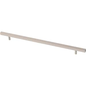 Square Bar 12 in. (305 mm) Satin Nickel Cabinet Pull