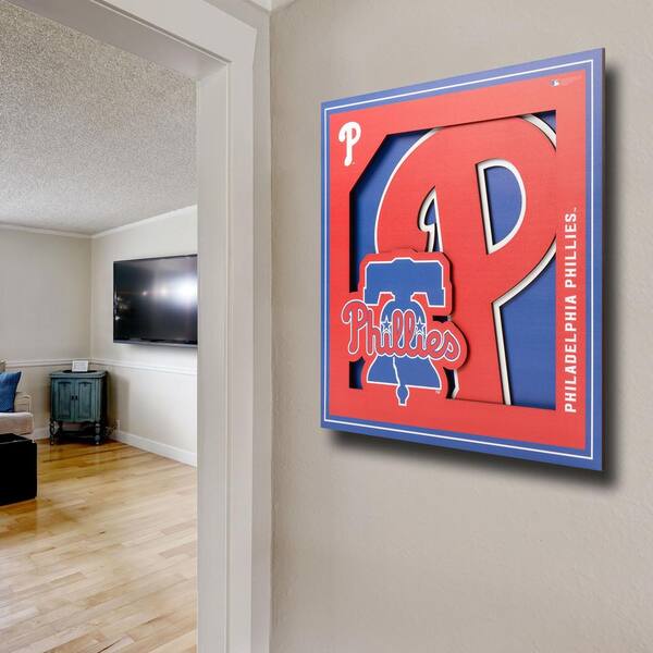 MLB New York Yankees 3D Logo Series Wall Art - 12x12