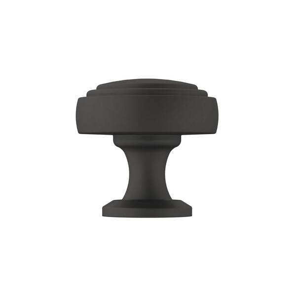 Amerock Winsome 1-1/4 in. (32mm) Traditional Matte Black
