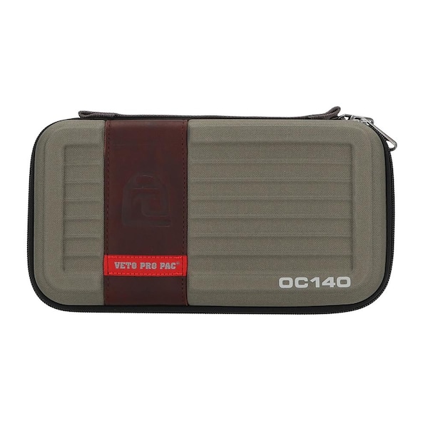 VETO PRO PAC 11.5 in. Small Gray Nylon Tool Pouch with Pen Knife Pliers Wrench Tape Measure Utility Knife Holder