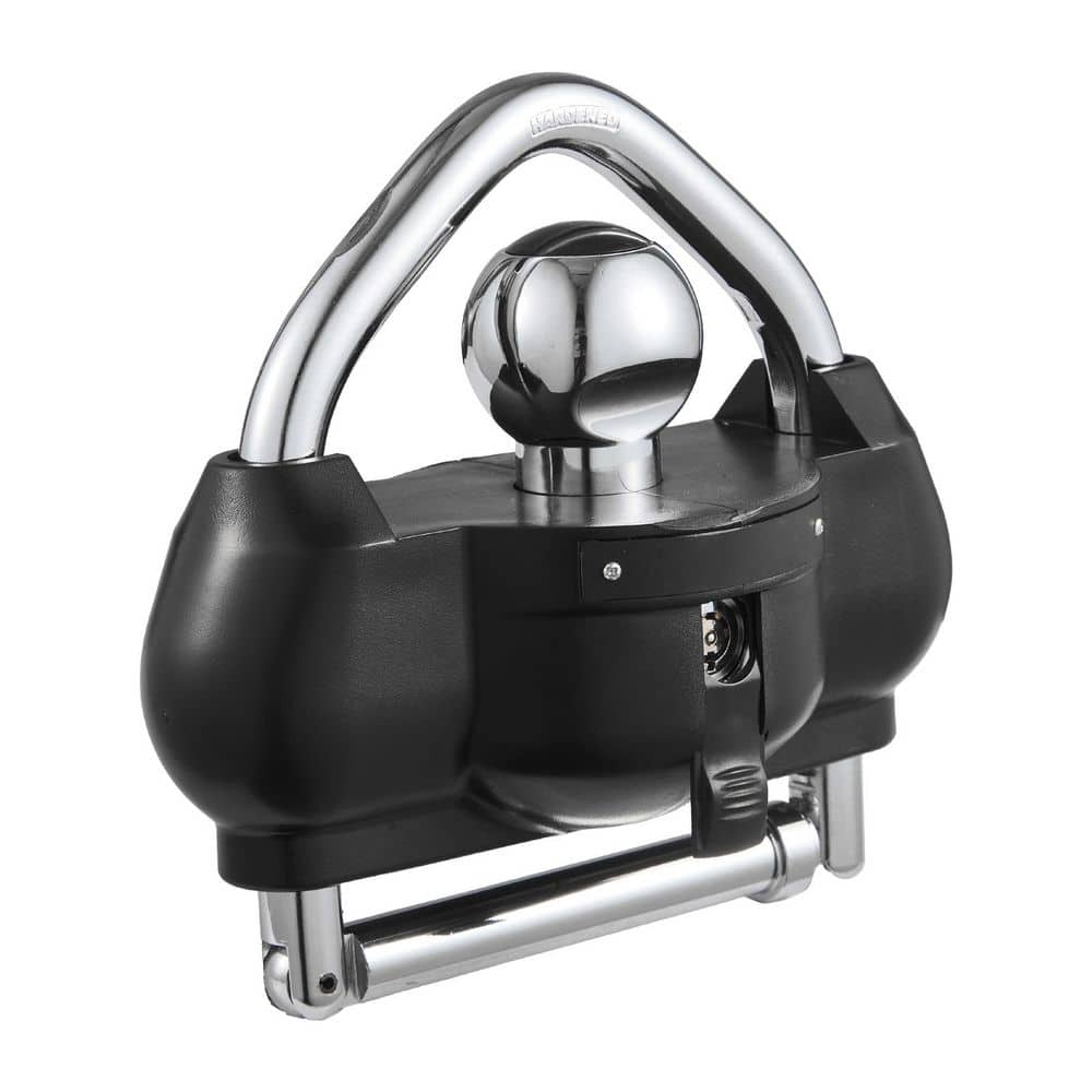 Trailer Hitch Lock, Fits for 1-7/8 in. 2 in. 2-5/16 in. Couplers, Heavy-Duty Anti-Theft Trailer Ball Lock with 3 Keys price history on PriceWatchPro