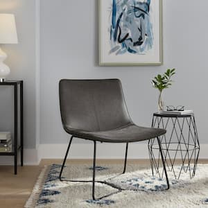 Oakburne Smoke Gray Upholstered Accent Chair