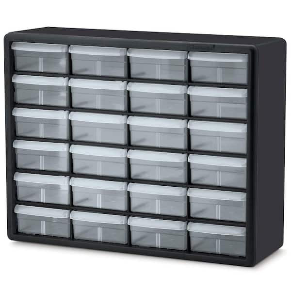 Oprechtheid Geweldig Centraliseren Akro-Mils 24-Compartment Small Parts Organizer Cabinet-10124 - The Home  Depot