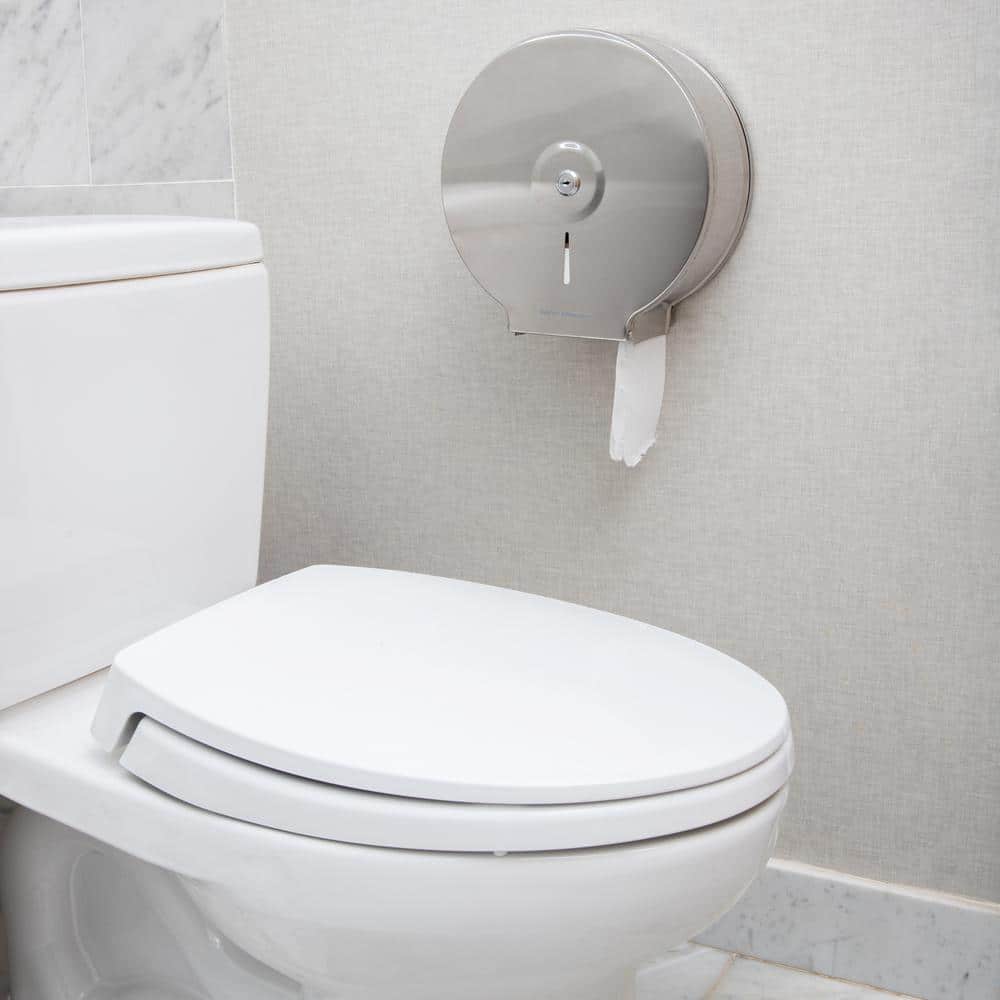 Stainless Steel Wall-Mounted Commercial Toilet Paper Dispenser