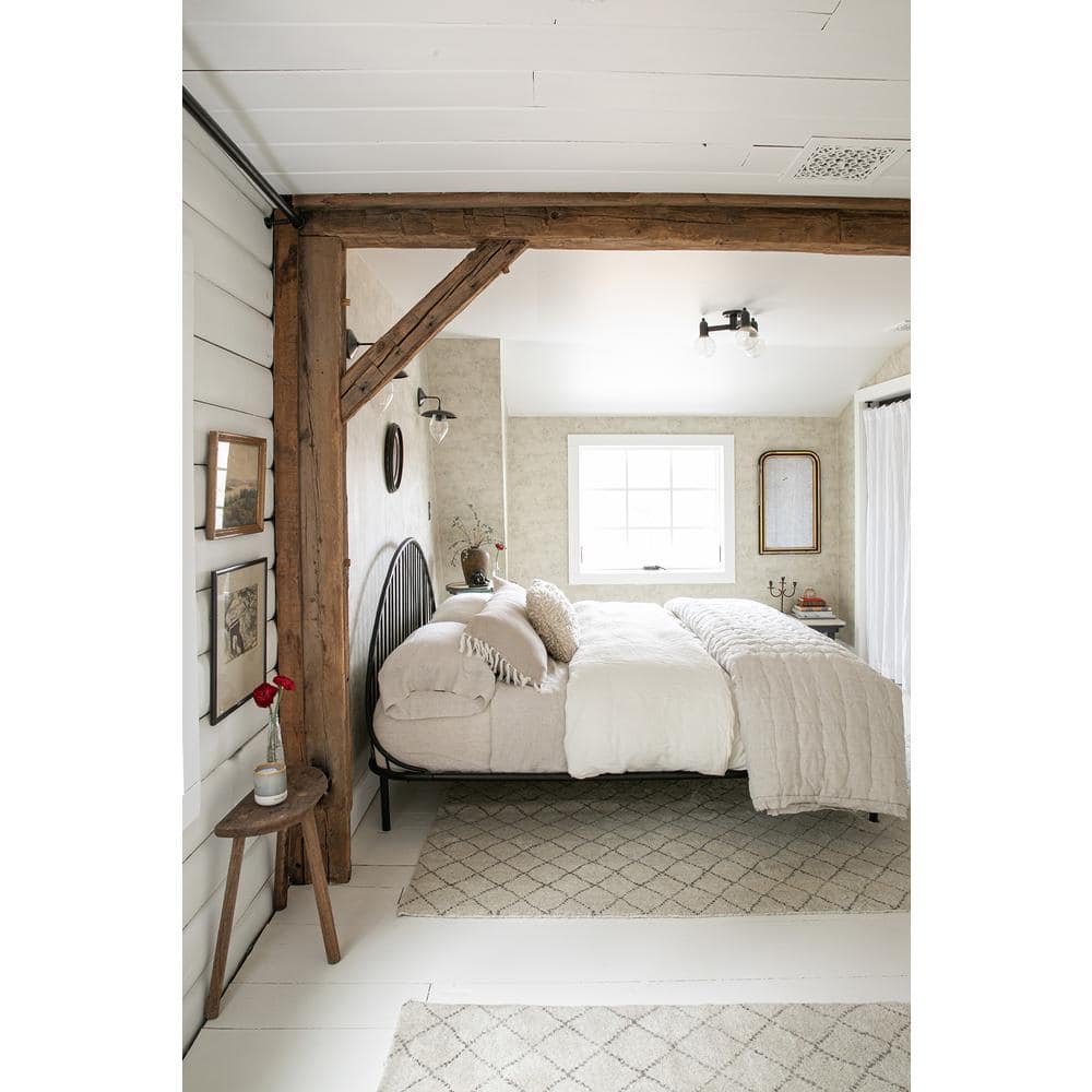 White Textured Plaster Effect Removable Wallpaper Roll