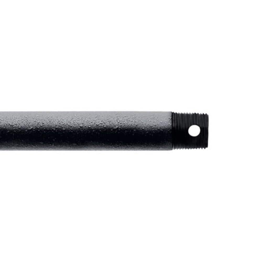 Kichler 24" Distressed Black Steel Ceiling Fan Downrod
