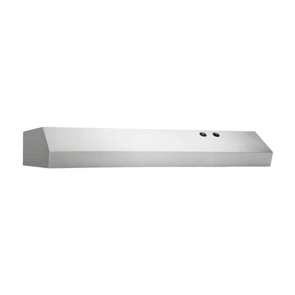 30 in. Convertible Under Cabinet Range Hood in Stainless Steel with Charcoal Filter and Dishwasher Safe Grease Filter