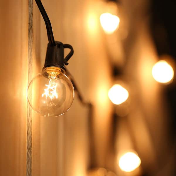 EcoSmart 60-Watt Equivalent G25 Dimmable Fine Bendy Filament LED
