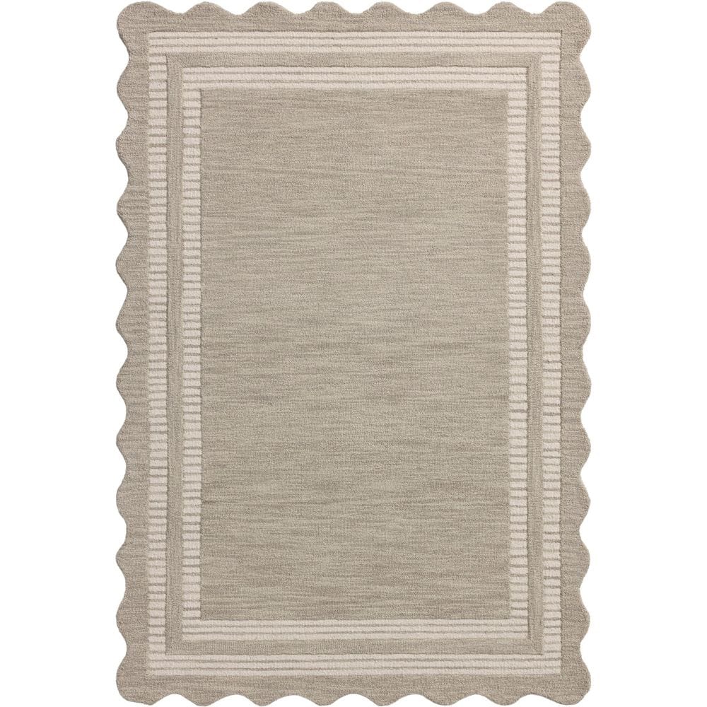 Chris Love Julia Scottie Fog / Ivory 7 ft. 9 in. x 9 ft. 9 in. Transitional Area Rug price history on PriceWatchPro