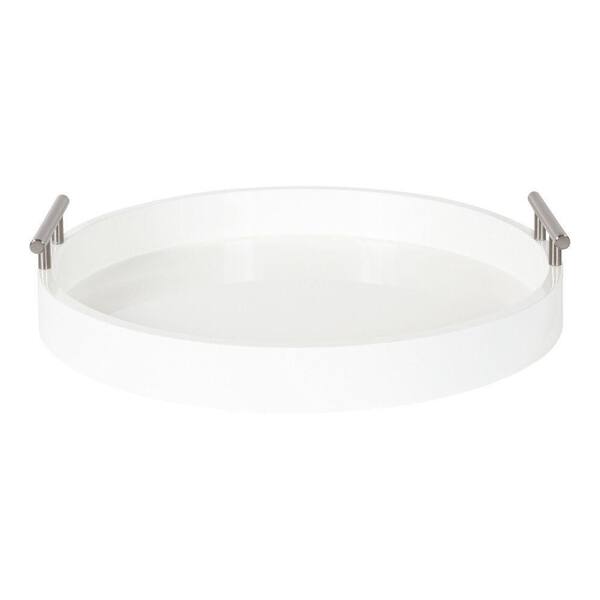 Kate and Laurel - Lipton White Decorative Tray
