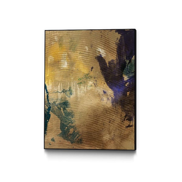 Unbranded 30 in. x 40 in. "Amber Haze I" by Sisa Jasper Framed Wall Art
