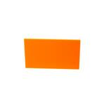 24 in. x 36 in. x 1/8 in. Thick Acrylic Fluorescent Orange 9096 Sheet