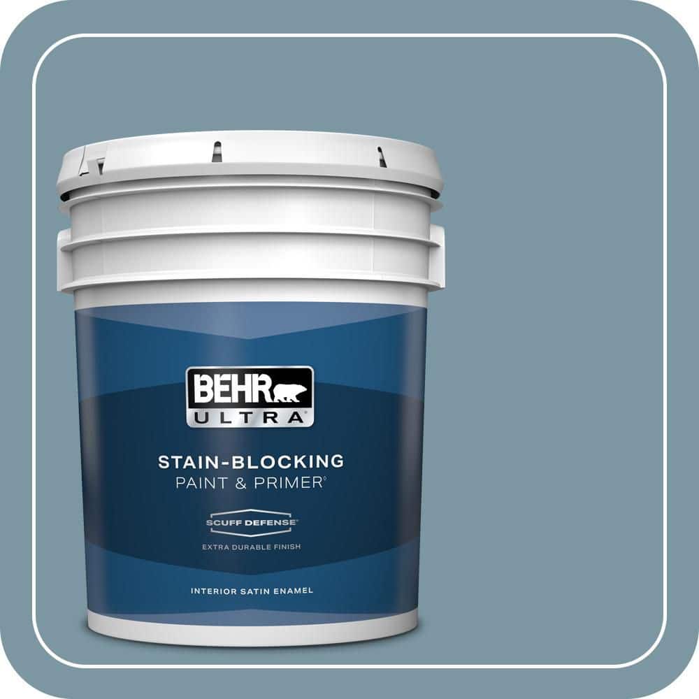 5 gal. #530F-5 Waterscape Extra Durable Satin Enamel Interior Paint & Primer price history on PriceWatchPro