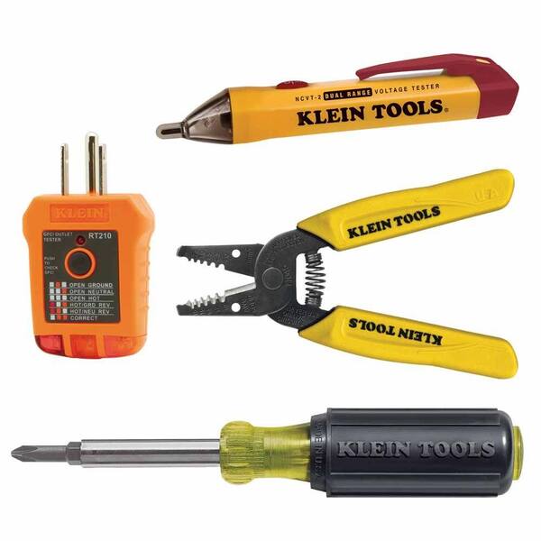 Klein Tools 4-Piece Outlet Switch Installation Kit