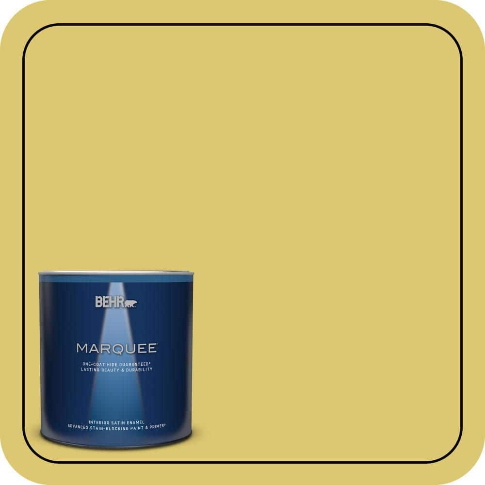 1 qt. #P330-5 Midori Satin Enamel Interior Paint & Primer product image for price tracking
